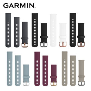 GARMIN Quick Release 20mm 矽膠錶帶