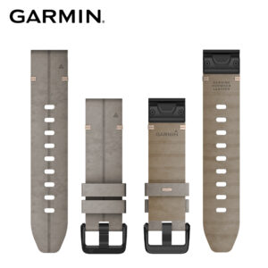 GARMIN QUICKFIT 20mm 岩灰麂皮錶帶