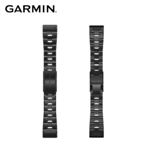 GARMIN QUICKFIT 26mm 石墨灰DLC鈦金錶帶