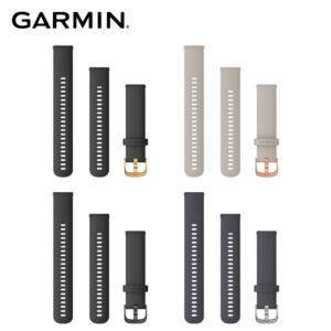 GARMIN Quick Release 20mm 矽膠錶帶