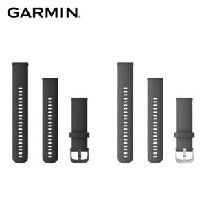 GARMIN Quick Release 22mm 矽膠錶帶
