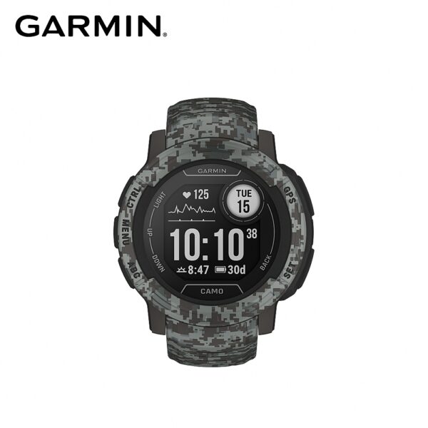 GARMIN INSTINCT 2 本我系列GPS腕錶 - 迷彩版：圖片 2