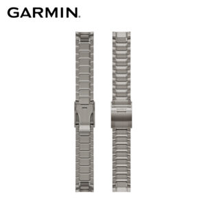 GARMIN MARQ QuickFit 22mm 後掠翼風格鈦金錶鍊