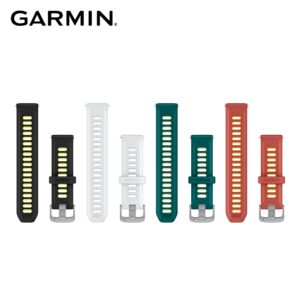 GARMIN Quick Release 20mm 雙色矽膠錶帶