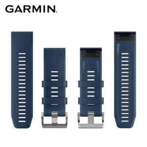 GARMIN QuickFit 26mm 海軍藍矽膠錶帶
