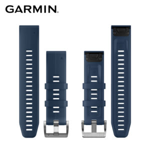 GARMIN QuickFit 22mm 海軍藍矽膠錶帶